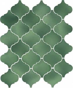 Керамическая плитка Kerama Marazzi Арабески Майолика 65008 Зеленый 26x30 Керамическая плитка Kerama Marazzi Арабески Майолика 65008 Зеленый 26x30
