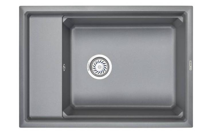 Мойка кухонная Granula Kitchen Space KS-7305 алюминиум