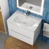 Раковина Uperwood Monica RMonica70wg белая глянцевая, 70x46 фото 3