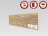 Плинтус МДФ TeckWood цветной Дуб Кокос 2150x80x10
