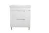 Тумба с раковиной Bellezza Грейс 70 2 ящ. Белый