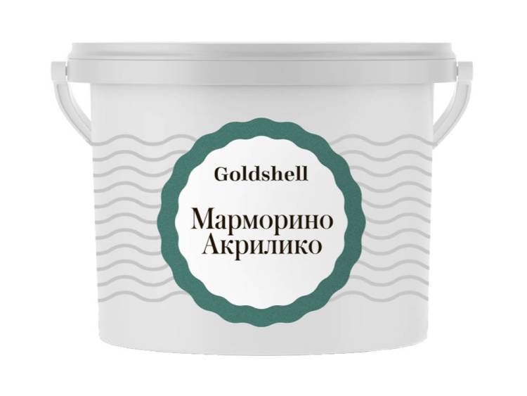 Венецианская штукатурка Goldshell Марморино Акрилико 10 кг