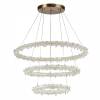 Люстра подвесная ST Luce Lucchero SL6105.203.03 Золотистый/Прозрачный LED 1*160W 3000 - 6500K