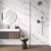 Керамогранит Ceradim Calacatta Sharp Silver белый Матовый 80х80 фото 2