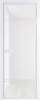 Межкомнатная дверь Profil Doors 4 AX цвет профиля Вайт, стекло безопасное 6 мм белый триплекс 600x2000
