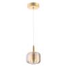 Подвесной светильник Crystal Lux BOX SP1 GOLD/AMBER фото 2