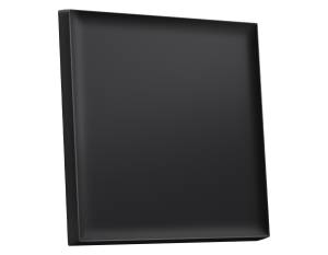 Лицевая панель для 1-клавишного выключателя Ambrella Volt Sigma SP8010 черный матовый