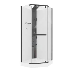 Душевая кабина Cerutti Spa Chika CHIKA901B 90x90x215-225