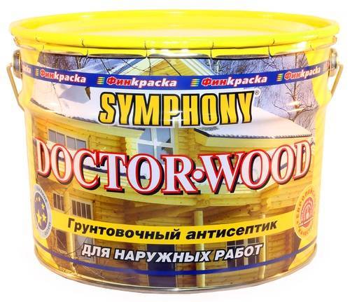 Деревозащитное средство Symphony Doctor Wood грунтовочный 0.9 л