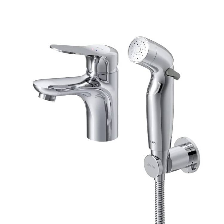 Смеситель для раковины Am.Pm Sunny F85C03000 с гигиеническим душем