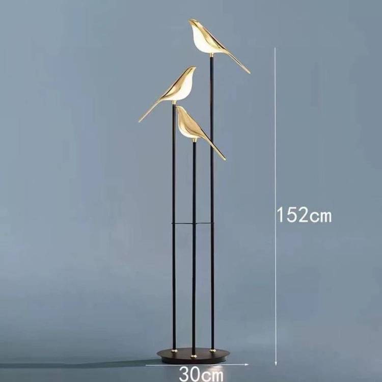 Торшер Alfa Light F3824-09 BK LED 3000K