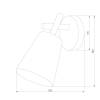 Бра TK Lighting 819 Vaio Grafit 1 фото 2