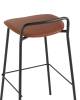 Стул барный Stool Group Mantis 9083T brown экокожа, коричневый фото 6