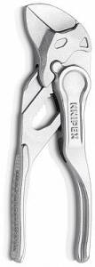 Переставные клещи KNIPEX XS гаечный ключ, 21 мм (3/4 ), L-100 мм, серые