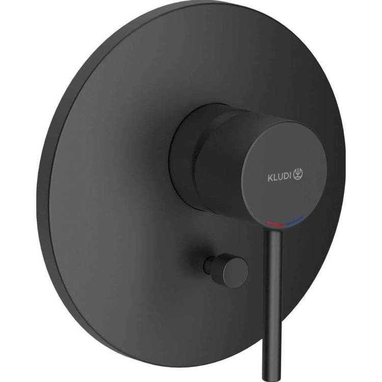 Смеситель для ванны Kludi Bozz 386503976 черный матовый