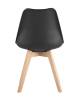 Набор из 4 стульев Stool Group Frankfurt New Y863-V seat black X4 черный фото 6