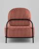 Кресло Stool Group Стоун vd-stone-cl-coral коралловый, велюр рельефный фото 5