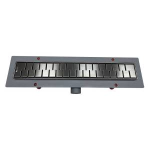 Душевой лоток Veconi Medium V750MGR Grafit 750 мм