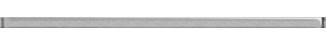 Бордюр Cersanit Universal Glass UG1L091 серый 2x60