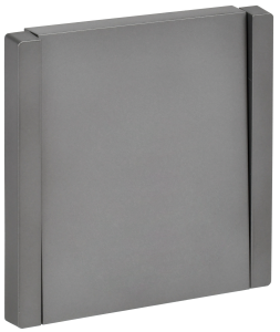 Выключатель 1-клавишный IEK Forte&Piano FP-V14-0-10-1-K46 сталь