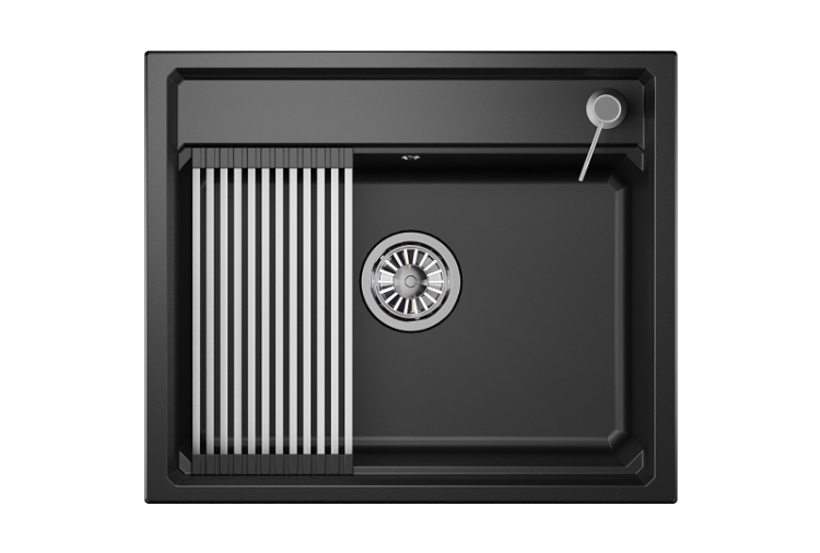 Мойка кухонная Granula Kitchen Space KS-6003 шварц