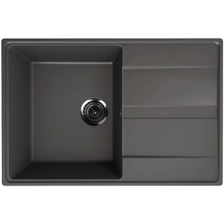 Мойка кухонная Ulgran Quartz Prima 750-09 асфальт