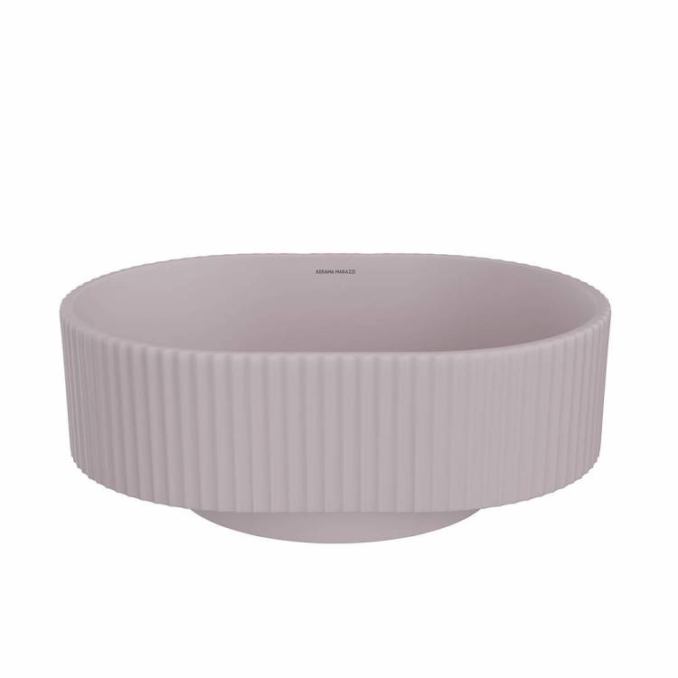 Раковина Kerama Marazzi Artbasin Vento VE.wb.50\MAL накладная 50, мальва матовая