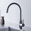 Смеситель для кухни Dorff Logic D3007633 с гибким изливом, белый фото 4