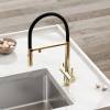 Смеситель для кухни Sancos Imola SC4010ZG с возможностью подключения фильтра для воды, полированное золото фото 4