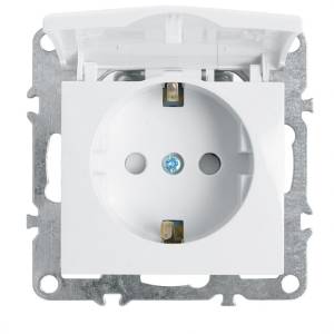 Розетка с крышкой Stekker PST16-9112 39319