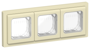 Рамка 3-постовая IEK Flite FI-M30-32-55-K87 навахо