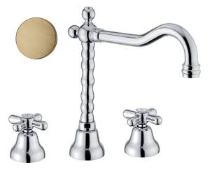 Смеситель для раковины Fiore Margot 26ZZ0637 бронза