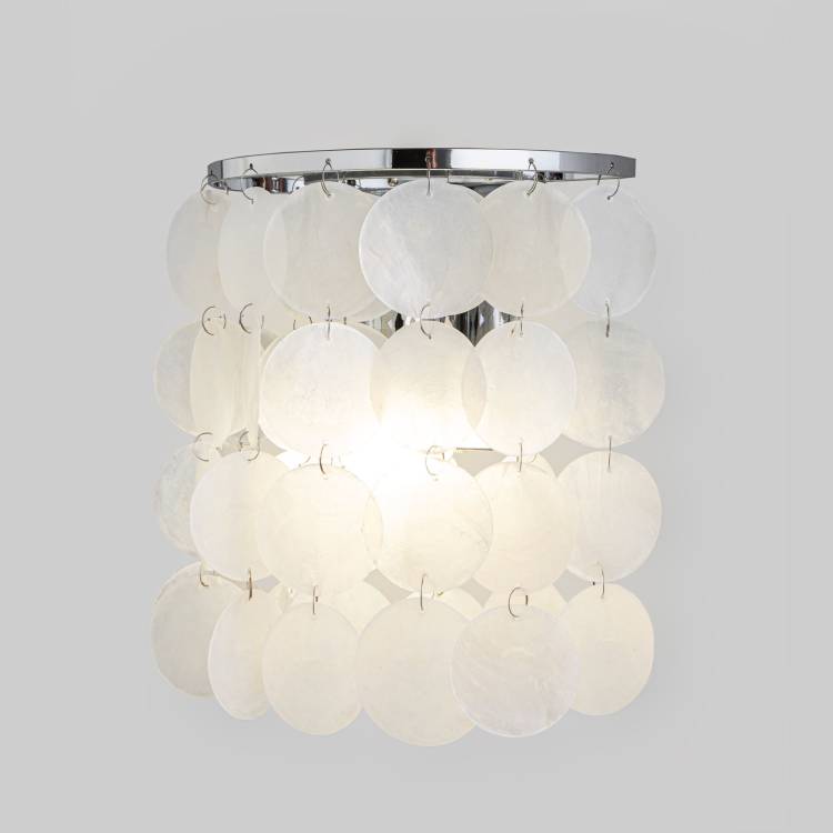 Бра Eurosvet Sandra 60005/1 хром/перламутр