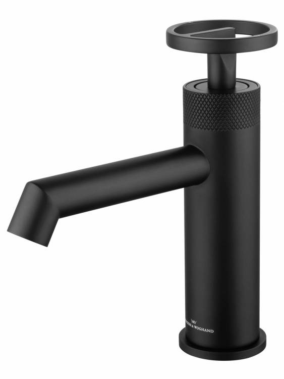 Смеситель для раковины Wonzon & Woghand WW-H1065-MB черный матовый