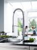 Смеситель для кухни Grohe K7 32950000 с гибким изливом фото 2