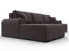 Диван угловой Лига Диванов Лига-080 134749L Коричневый фото 3