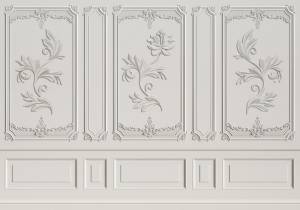 3D Фотообои Artegrafico «Изысканная лепнина» DR-015 песок