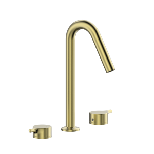 Смеситель для раковины Wasserkraft Rhein (Рейн) 9935BG золото матовое