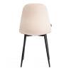 Стул Tetchair Breeze (mod. JSC-58) 21133 creamy (кремовый) HLR 5/черный 44x53x86 фото 4