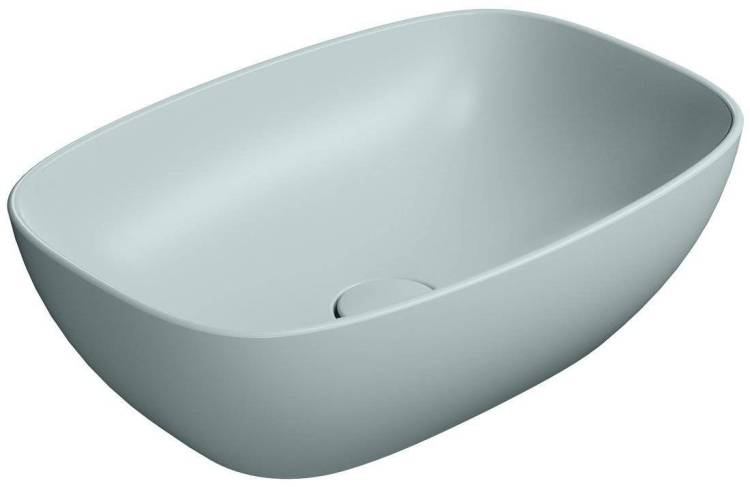 Раковина GSI Nubes 978415 голубой матовый, 50x35