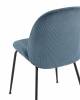 Стул Stool Group Турин DR-303 UF865-09 вельвет голубой фото 6
