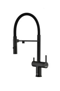 Смеситель для кухни Paulmark Gravity Gr213888-AN с гибким изливом, антрацит