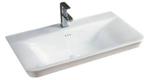 Раковина Gid Integrado NYJ851-60 71146 белая, 61x47x20.5