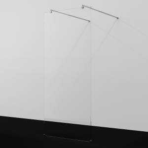 Душевая перегородка Wasserkraft Vechte (Фехте) 60W44 профиль хром, стекло прозрачное, 100x200