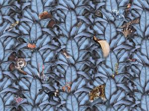 Бесшовные Eco обои Ortograf Miracle 33872 Wilds blue Ворс+ ОЕ+
