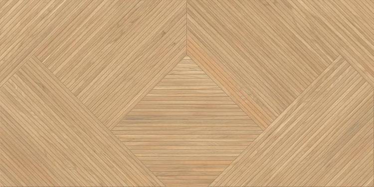 Керамогранит Ocean Ceramic 60x120 OC0000089 Сross Wood Crema Satin 60x120