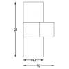 Настенный светильник Deko-Light Achernar Up and Down 731131 фото 3