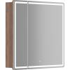 Зеркало-шкаф Sancos Mirror MI80EG 79x74, дуб галифакс натуральный