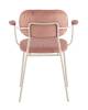 Стул Stool Group Кэрол FDC9124 OTE-MOD200 F400 пыльно-розовый серые ножки фото 7