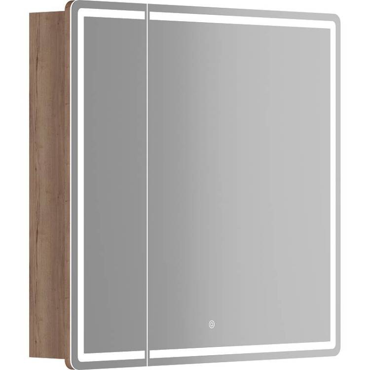 Зеркало-шкаф Sancos Mirror MI80EG 79x74, дуб галифакс натуральный